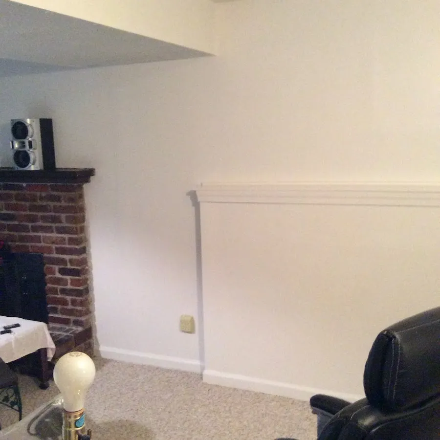 Water damage restoration completed in Hooksett basement